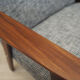 Fauteuil en acajou design danois années 1960 production: Danemark