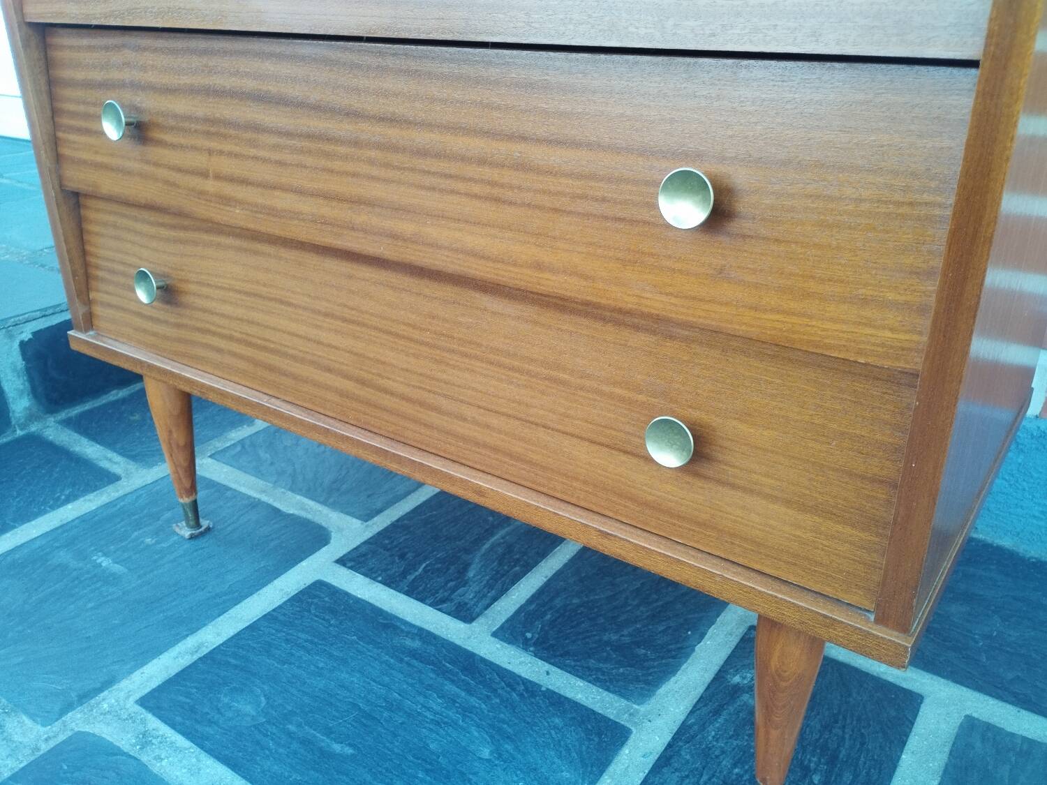 Vintage wooden chest of drawers