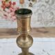 Simple brass candle holder