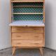 Secretary dresser vintage compass feet 1950