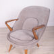 Fauteuil modèle 345 par J. Jędrychowicz & K. Racinowski pour Poznan Furniture Factory, années 1950