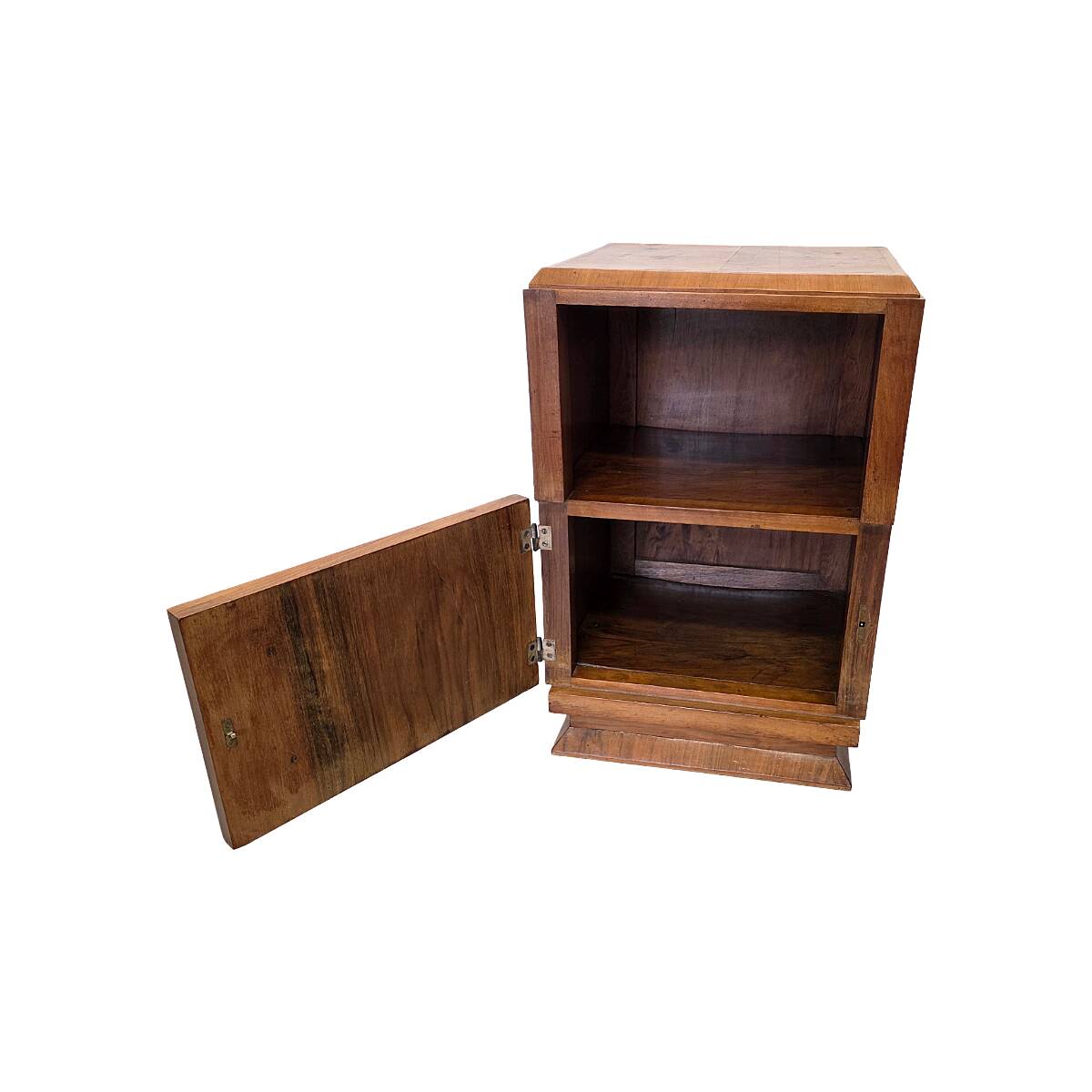 Table de chevet Art déco en acajou, années 1920/30