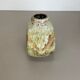 Pottery fat lava multi-color "814" vase made by ruscha, 1970s