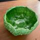 Fruit cup / Ceramic salad bowl collard greens