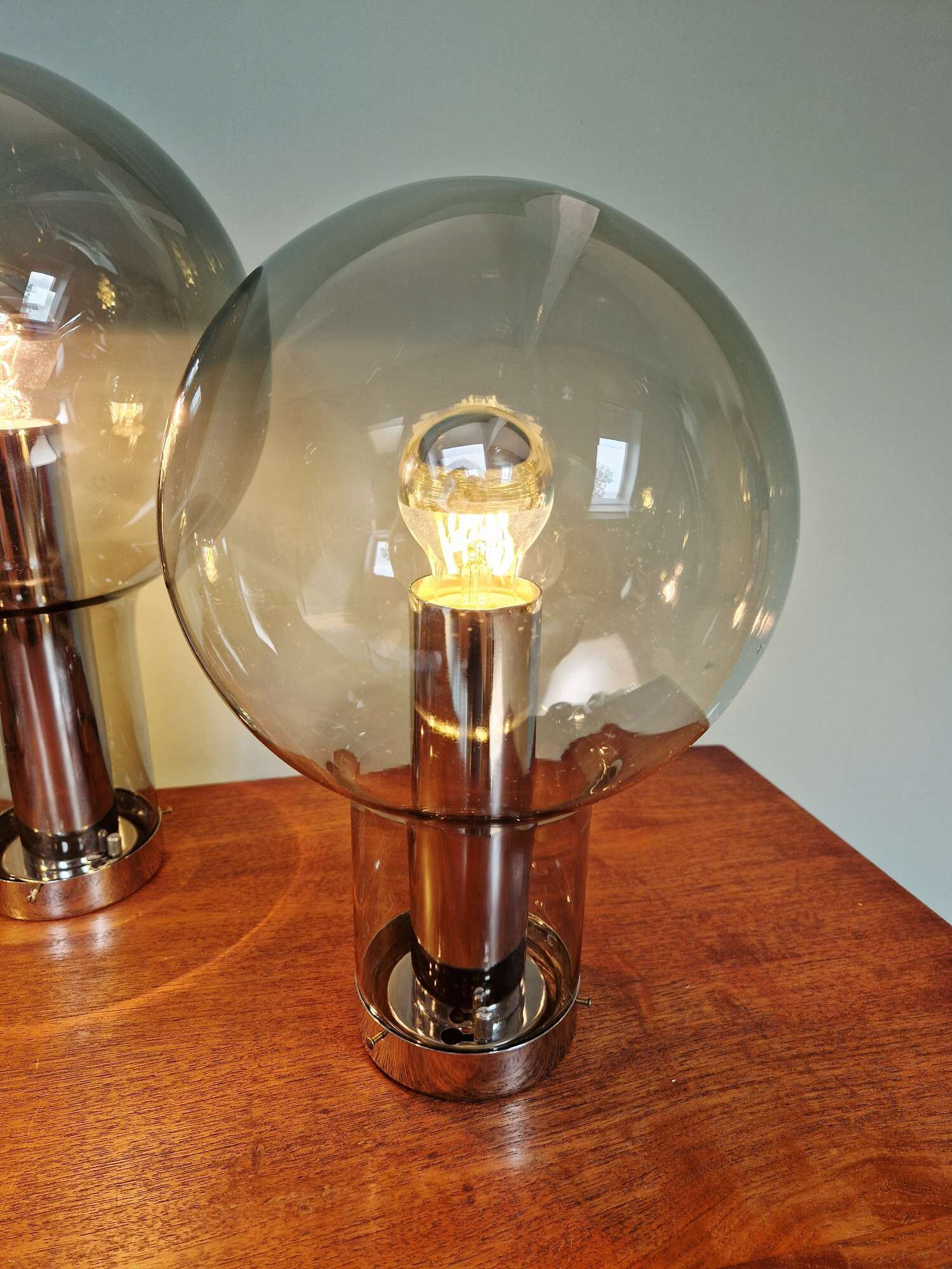 Trio de plafonniers Maxi Globe, RAAK Amsterdam, 1960