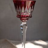 6 verres Baccarat Modèle Piccadilly en cristal doublé de couleurs
