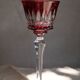 6 Baccarat glasses Piccadilly Model in colored crystal