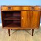 Buffet en bois de rose des années 60