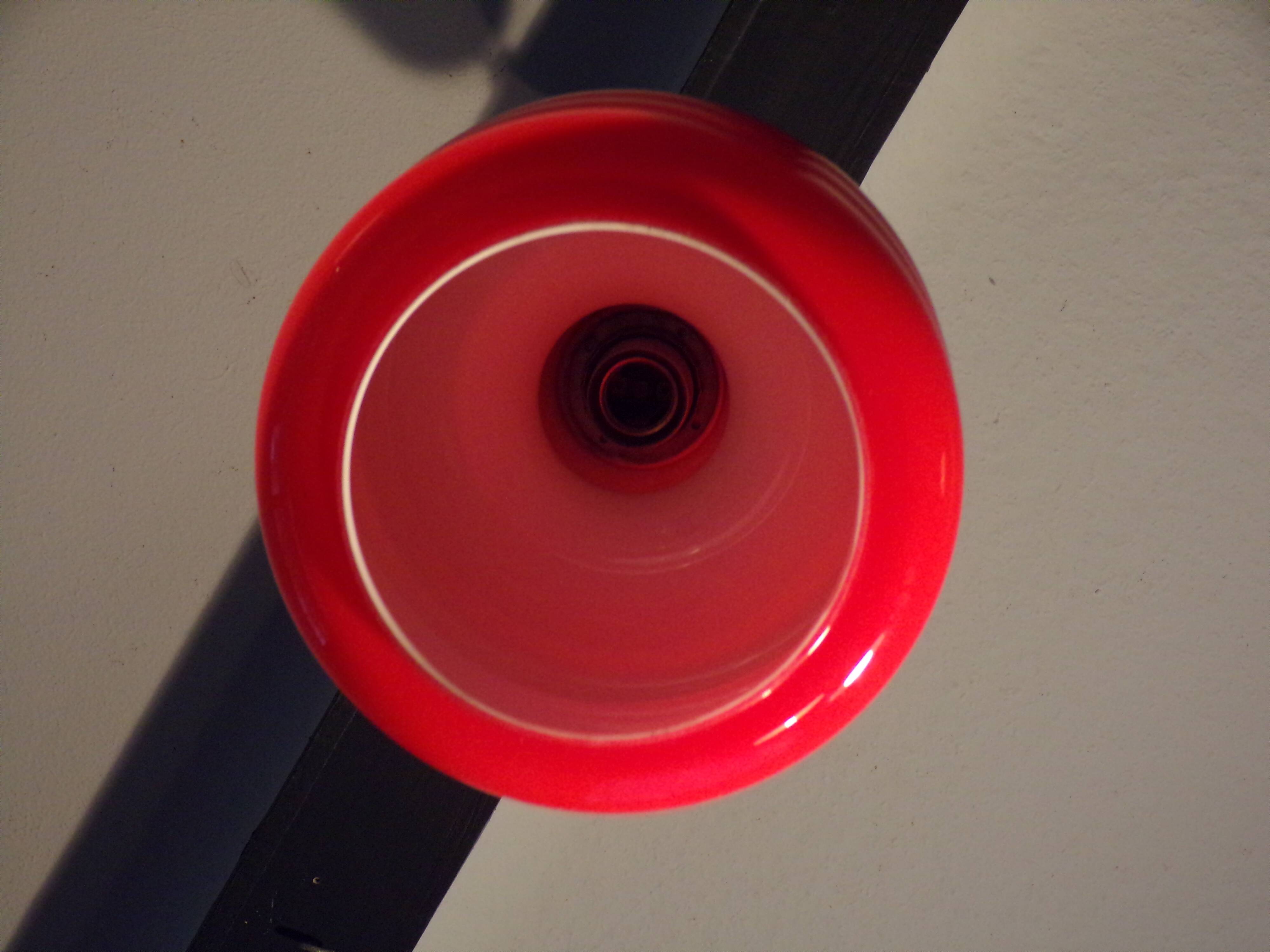 Suspension Peill & Putzler red opaline