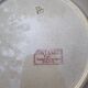 Assiette plate vintage Digoin Sarreguemines