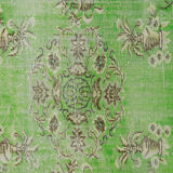 Anatolian handmade vintage rug 275 cm x 186 cm