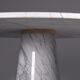 Carrara marble round dining table