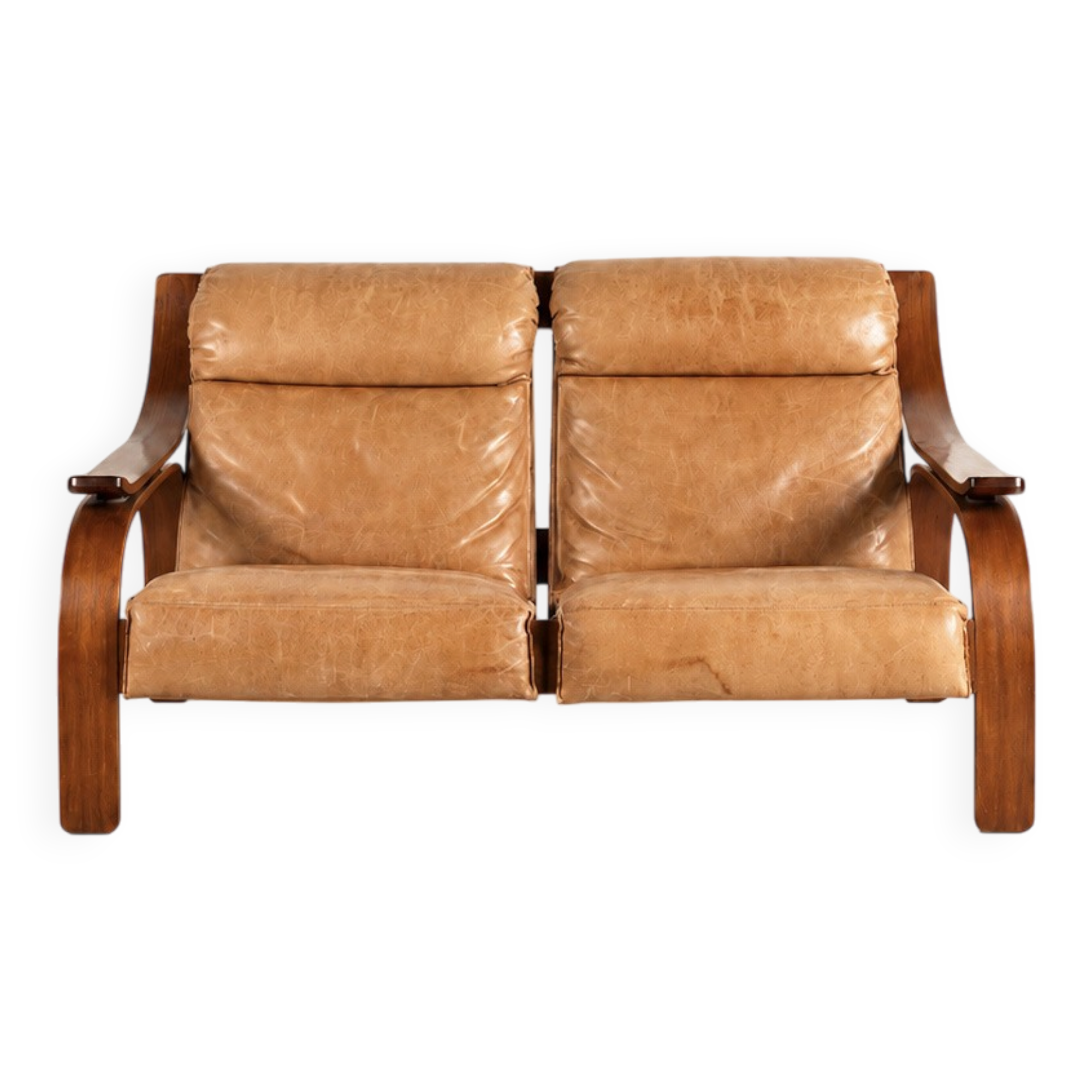 Canapé Woodline, Marco Zanuso pour Arflex, 1962