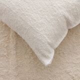 Double-layered handmade rug made from recycled cotton - hand-woven - 170 x 240 cm