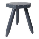 solid oak stool