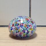Millefiori paperweight in Murano glass Ø6cm
