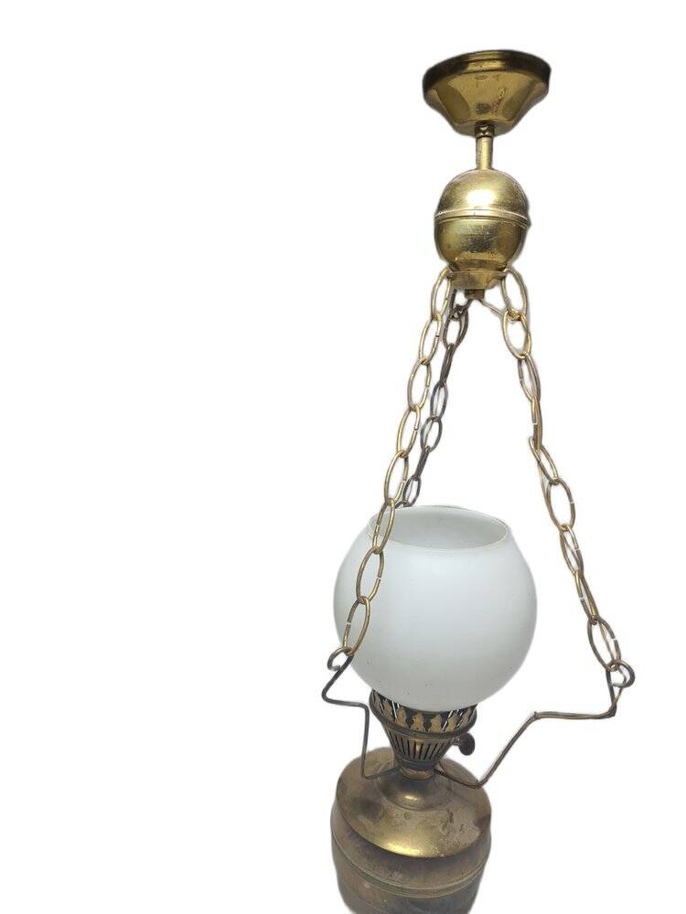 Mid-century postmodern chandelier, Poland, 1970s