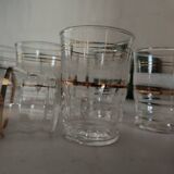 Set of 7 glasses