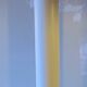 Mid century Italian floor lamp with brass shade, 1970s