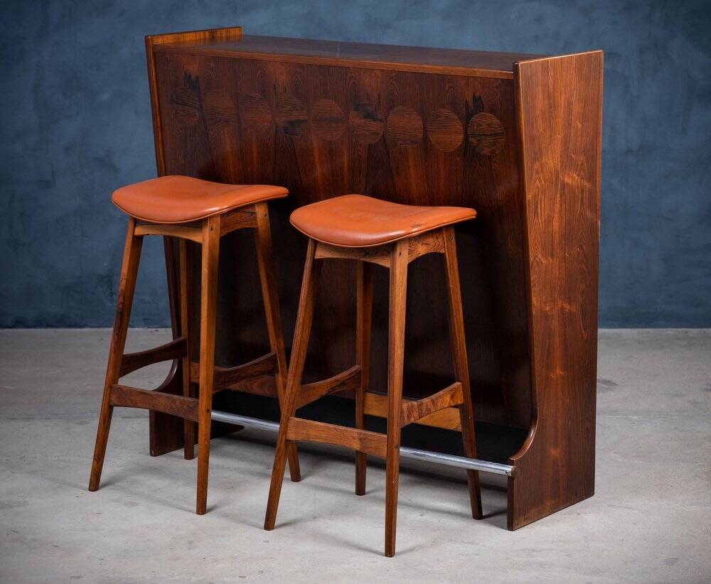 Bar Cabinet SK 661 in Rosewood by Johannes Andersen for Skaaning & Son, 1960s