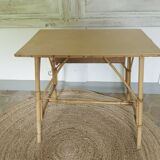 Rattan desk