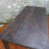 Old skated farm table