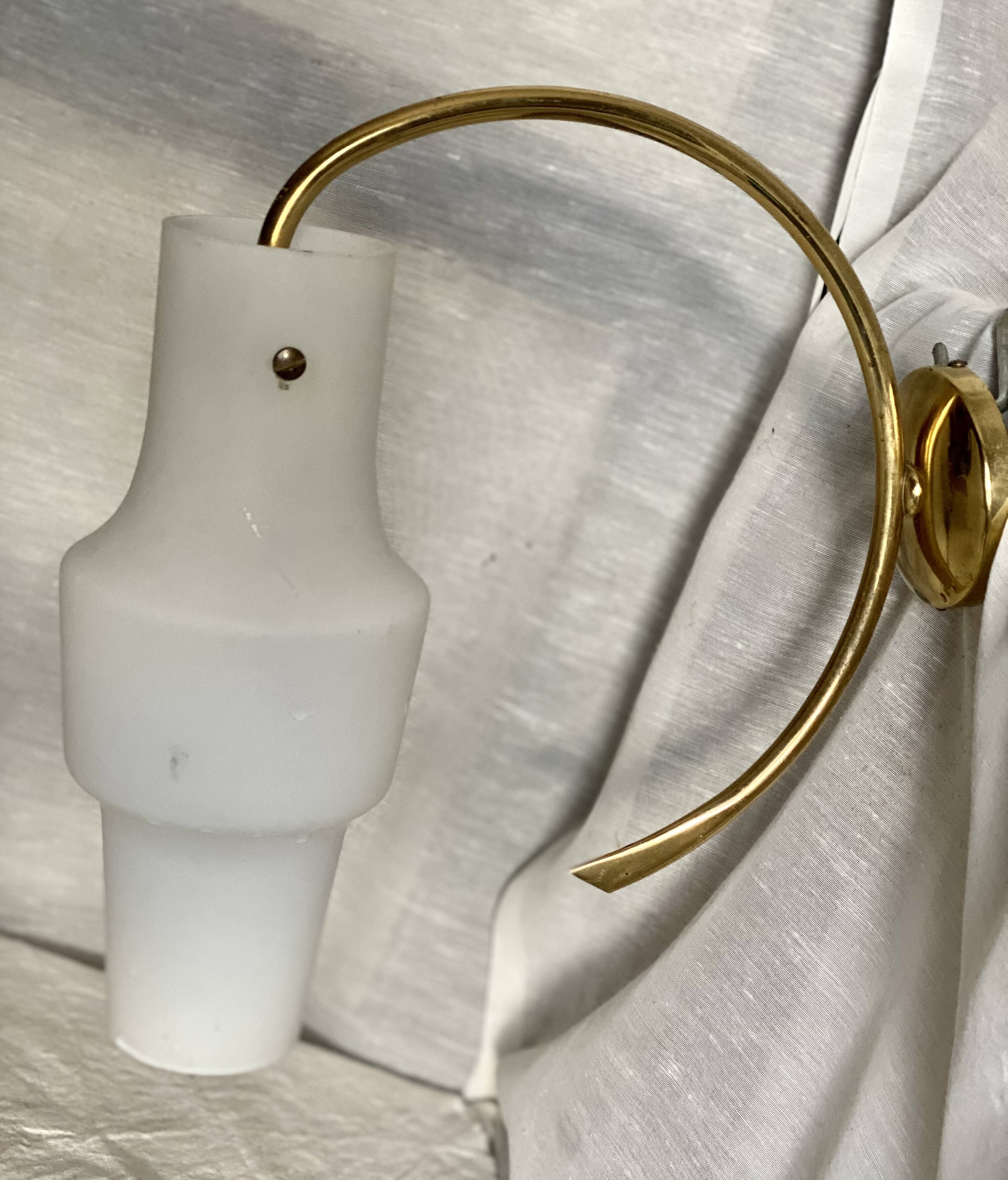 Pair of Arlus Vintage 1950 wall lights