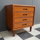 Teak chest of drawers Danish 1960s