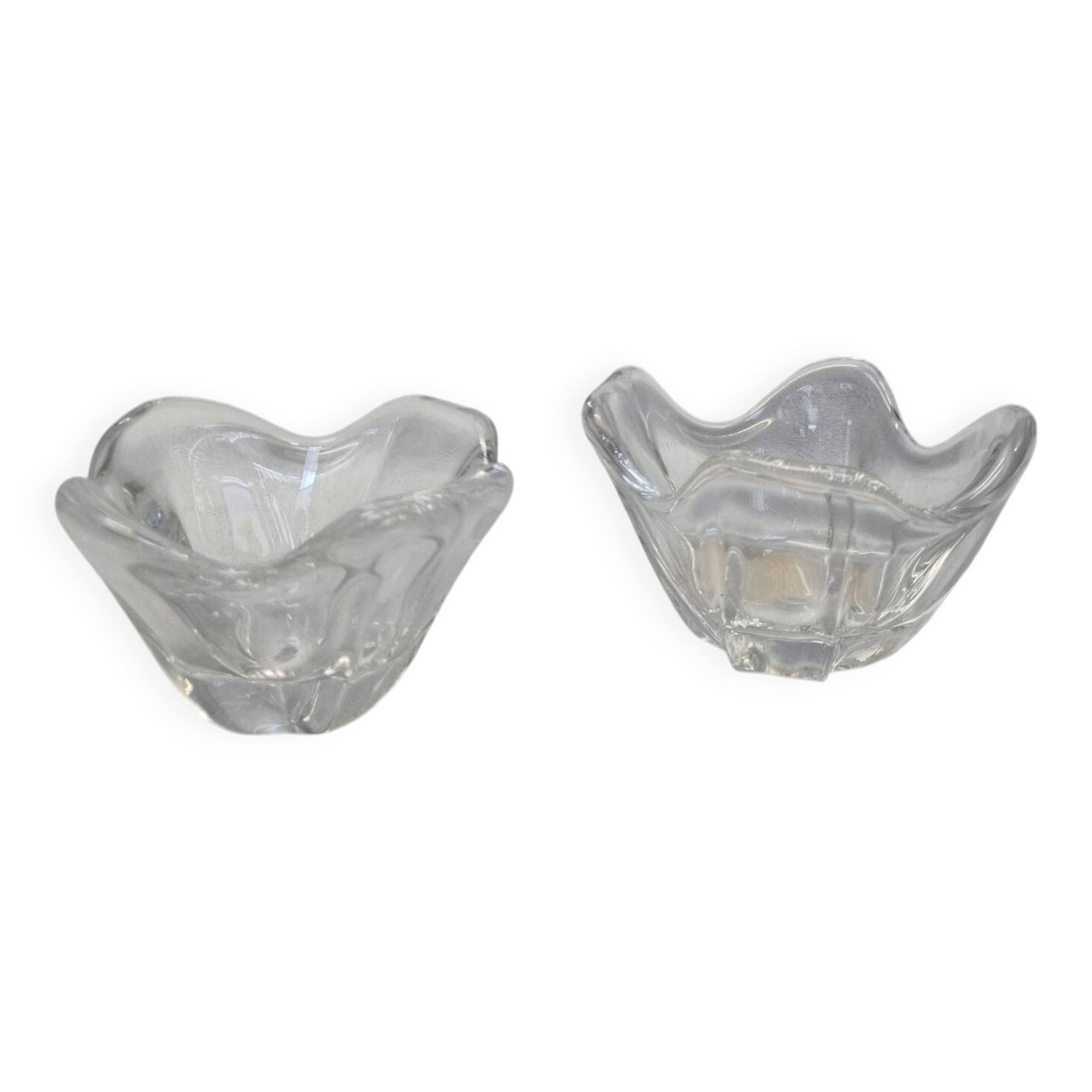 Crystal bowls from Daum France