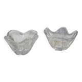 Crystal bowls from Daum France