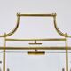 Neoclassical magazine rack by Maison Jansen, France, 1950s.