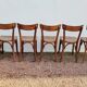 Series of 6 vintage restaurant bistro chairs - 1950s