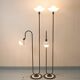 2 Postmodern 1980s Memphis Style Uplighter Floor Lamps, Torchiere, Italy, 1980s
