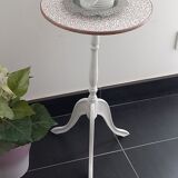Vintage tripod pedestal table