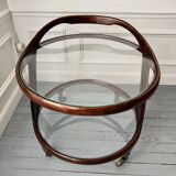 Cesare Lacca rolling coffee table service trolley