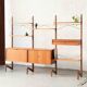 Freestanding wall unit by P. Cadovius, Denmark, 1960's