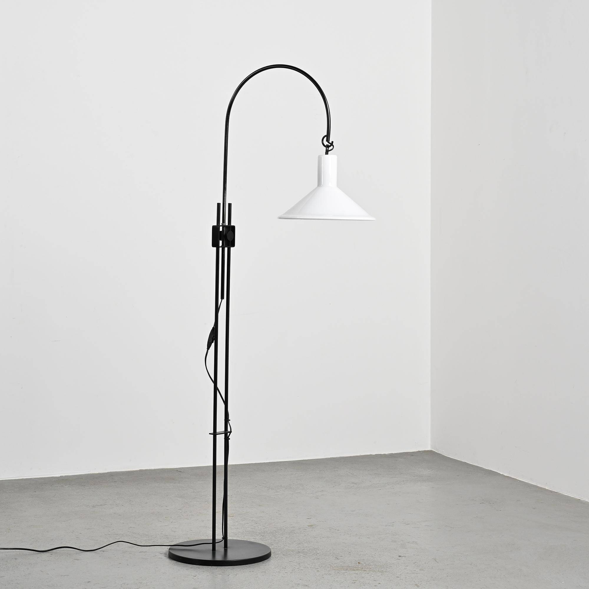 Floor lamp by Michaël Bang, Holmegaard, Denmark, circa 1970