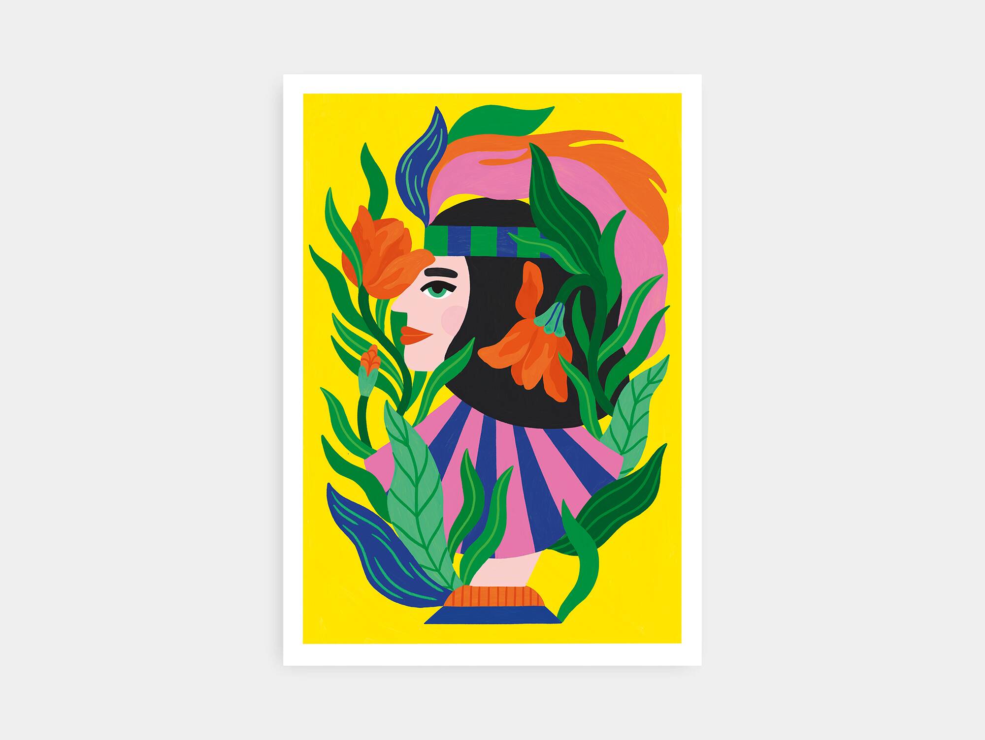 THE BUST - A3 illustration