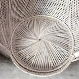 Emmanuelle rattan armchair