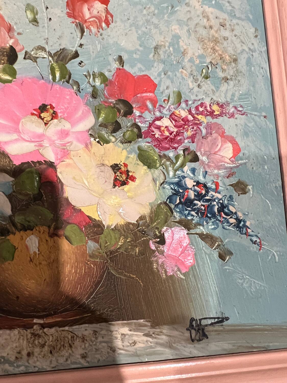 Oil painting “The bouquet of flowers”