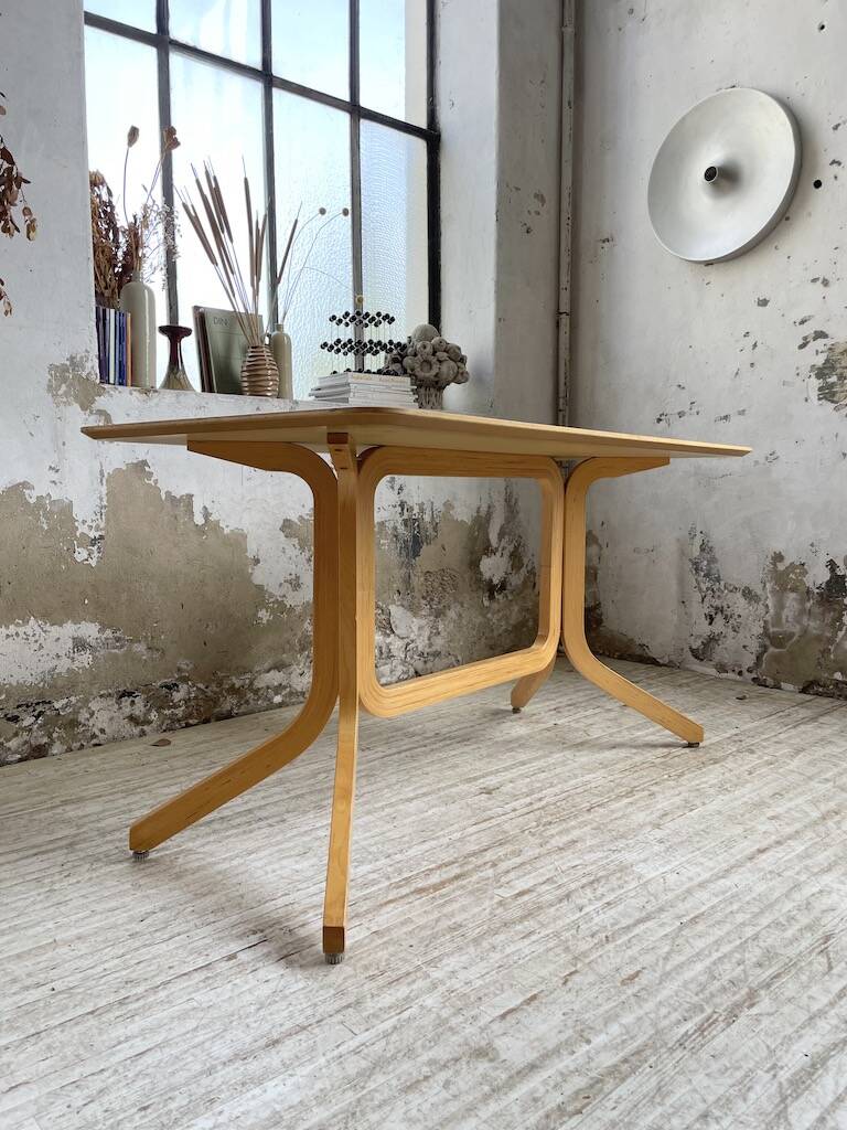 Alback bentwood beech table Ikea vintage