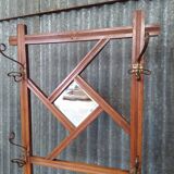 Vintage wooden coat rack