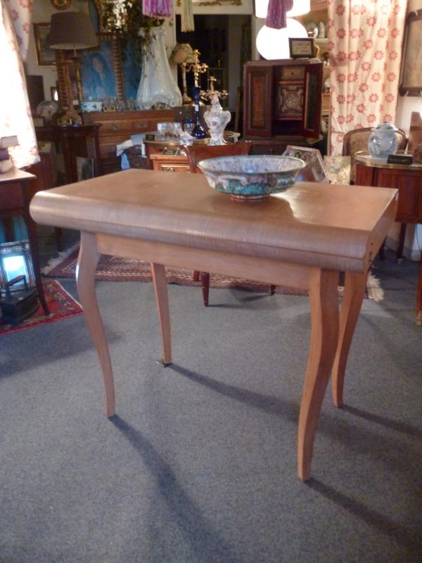 Table console extensible année 50 design