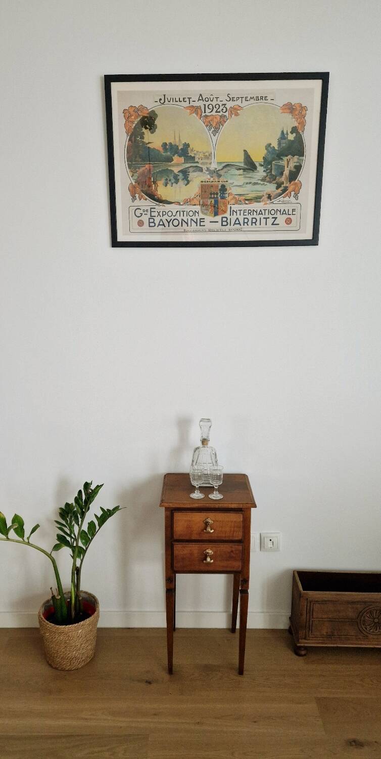 Antique walnut furniture