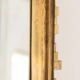 Pair of large mirrors in gilded and patinated brass. Contemporary.