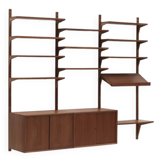 3-piece wall unit by Poul Cadovius, Denmark, 1960s