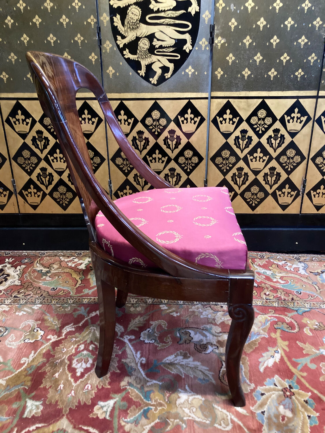 Pair of gondola chairs