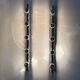 Set of 2 Targetti Sankey chrome wall lamps, 1970s