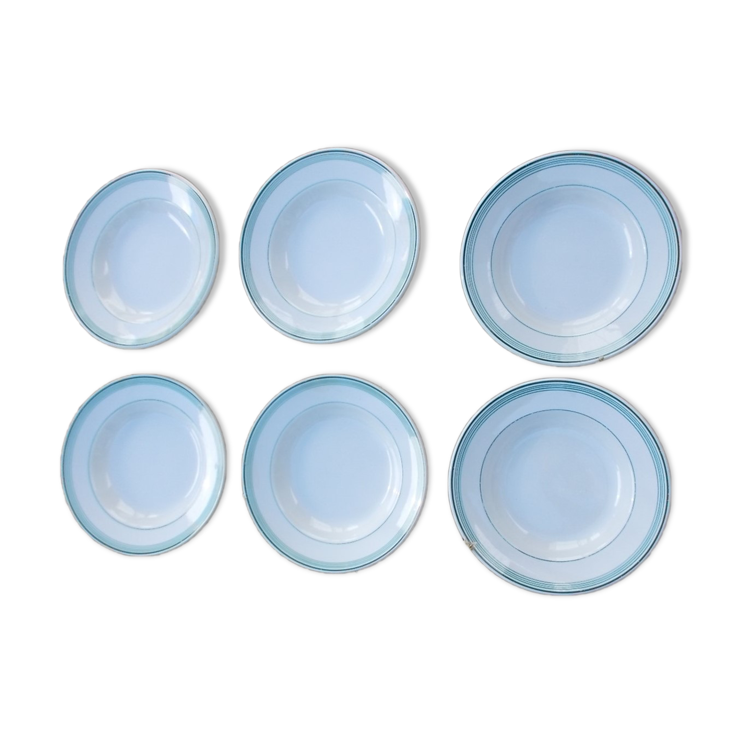 Lot of 6 St Amand plates
