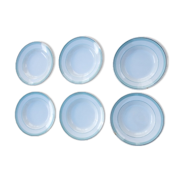 Lot of 6 St Amand plates